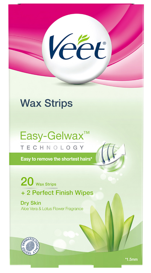 VEET® Easy-Gelwax™ Kit Dry Skin - Wax Strips (Canada)