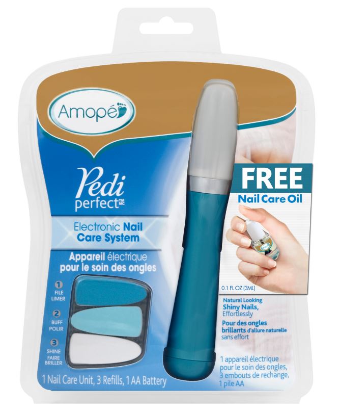 AMOPE Pedi Perfect Electronic Nail Care System