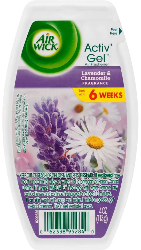 AIR WICK® Activ' Gel - Lavender & Chamomile (Discontinued)