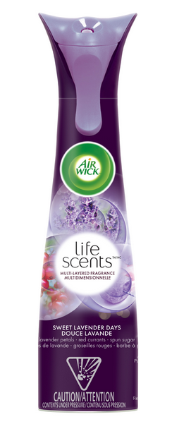 AIR WICK® Aerosols Life Scents - Sweet Lavender Days (Canada) (Discontinued)