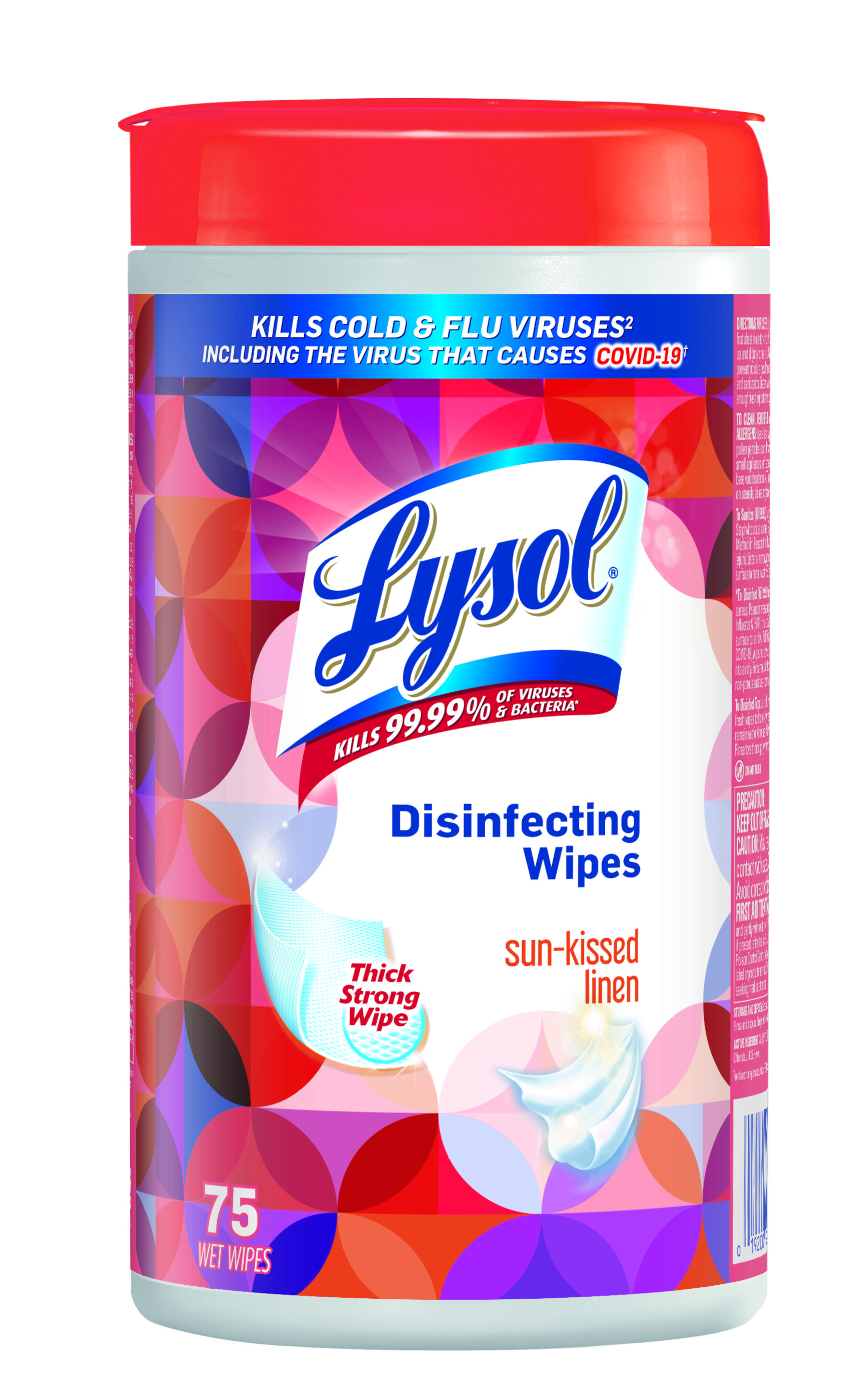 LYSOL® Disinfecting Wipes - Sun-Kissed Linen (Canada)