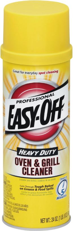 Professional EASYOFF Heavy Duty Oven and Grill Cleaner  Aerosol