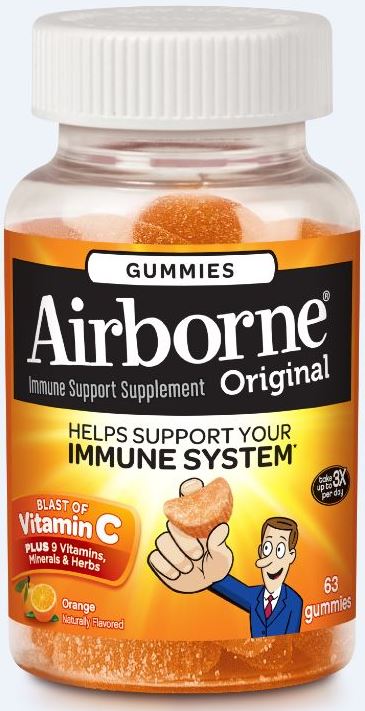AIRBORNE Original Gummies  Orange