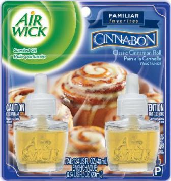 AIR WICK Scented Oil  Cinnabon  Classic Cinnamon Roll Discontinued