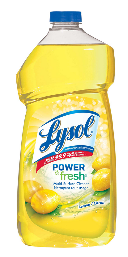 LYSOL Power  Fresh MultiSurface Cleaner  Lemon Canada
