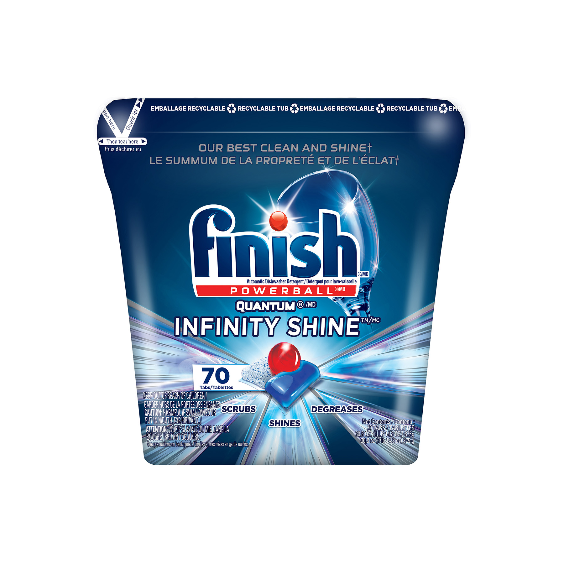 FINISH® Powerball® Quantum® Tabs Infinity Shine (Canada)