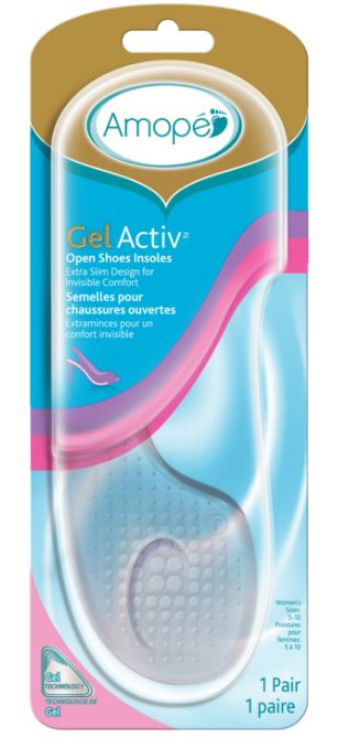 AMOPE GelActiv Open Shoes Insoles Canada