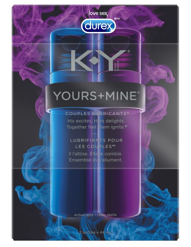 K-Y® Yours + Mine Couples Lubricants® - His (Canada)