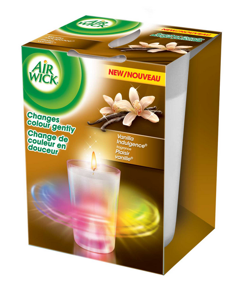 AIR WICK® Color Changing Candle - Vanilla Indulgence (Canada) (Discontinued)