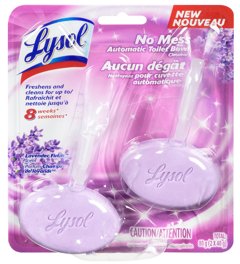 LYSOL No Mess Automatic Toilet Bowl Cleaner  Lavender Canada