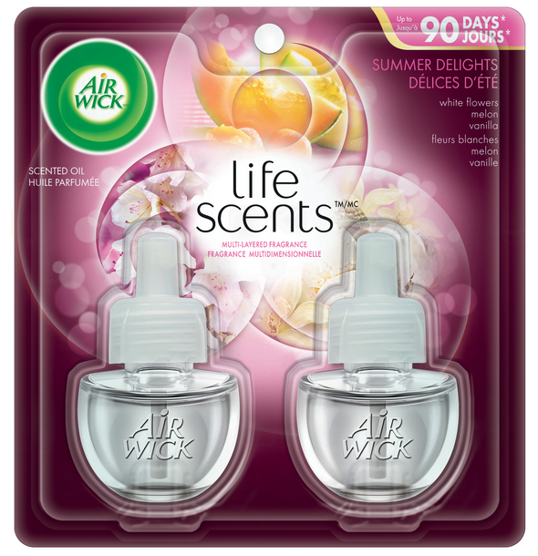 AIR WICK Scented Oil  Summer Delights Canada Discontinued