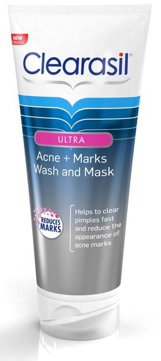 CLEARASIL Ultra Acne  Marks Wash and Mask