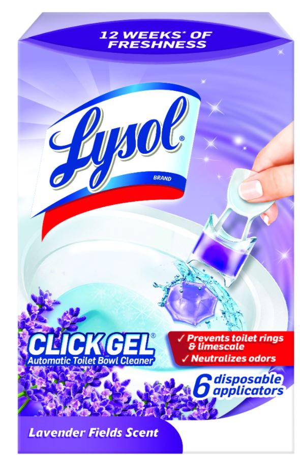 LYSOL® Click Gel Automatic Toilet Bowl Cleaner - Lavender Fields