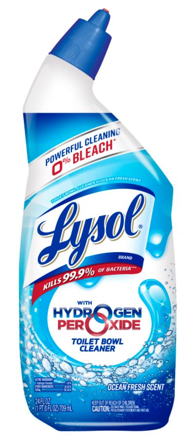 LYSOL® Hydrogen Peroxide Toilet Bowl Cleaner - Ocean Fresh