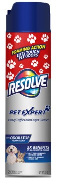 RESOLVE® Pet Expert Heavy Traffic Foam Carpet Cleaner