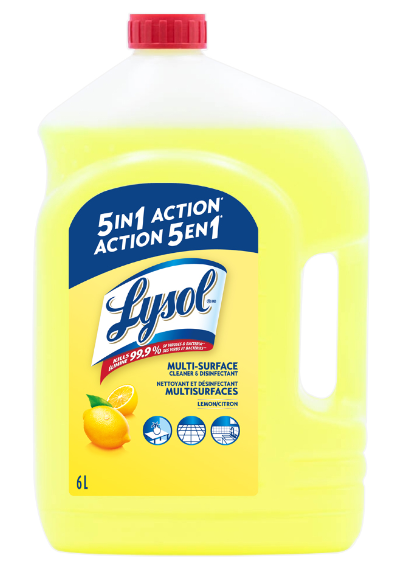 LYSOL MultiSurface Cleaner  Disinfectant Lemon Canada
