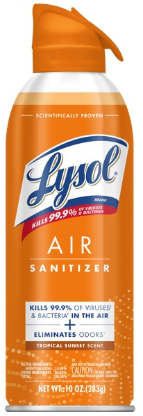 LYSOL Air Sanitizer  Tropical Sunset
