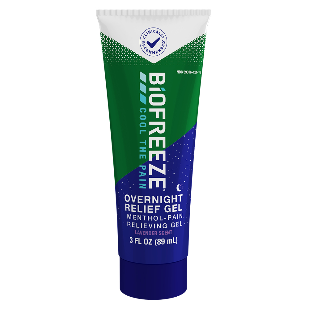 Biofreeze Overnight Relief Gel Tube  Lavender Scent