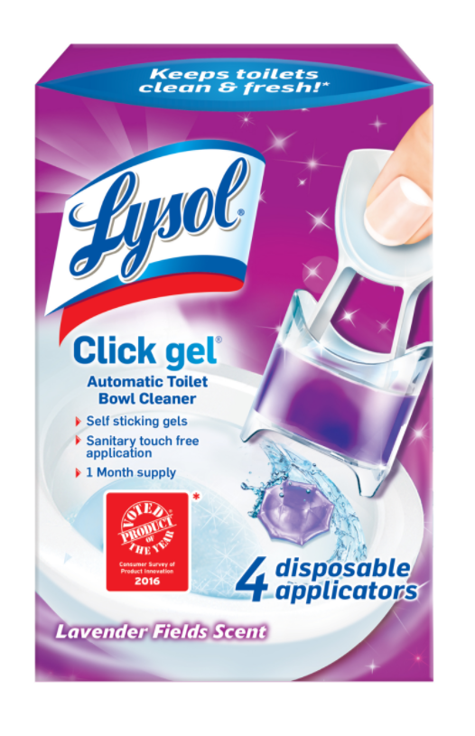 LYSOL® Click Gel Automatic Toilet Bowl Cleaner - Lavender Fields (Discontinued Mar. 30, 2020)