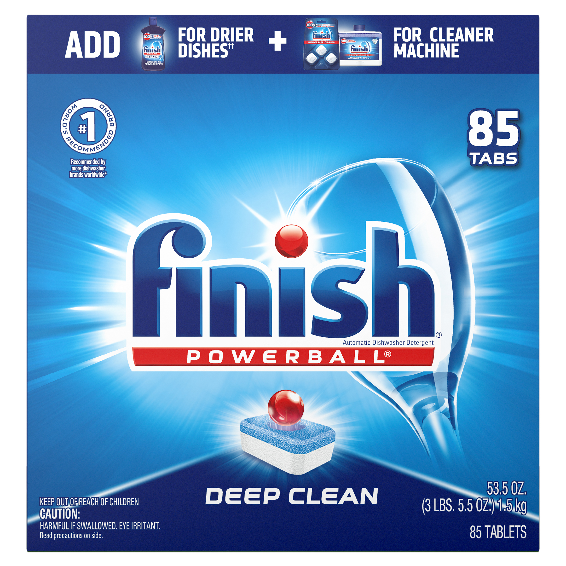 FINISH® Powerball® All In One Deep Clean - Fresh Scent (Made in Poland)