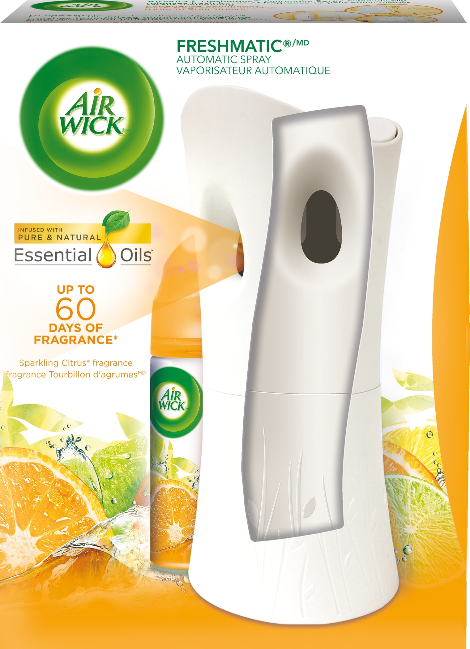 AIR WICK® FRESHMATIC® - Sparkling Citrus - Kit (Canada)