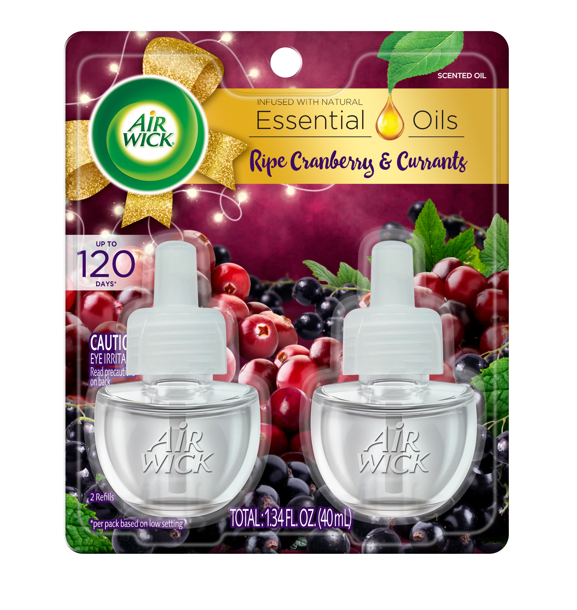 AIR WICK Scented Oil  Ripe Cranberry  Currants