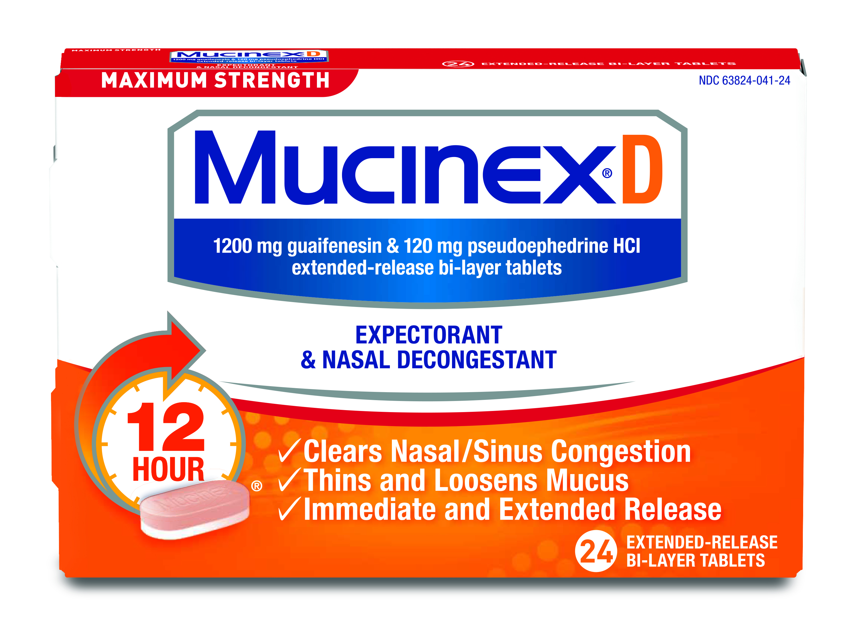 MUCINEX® D - Max Strength