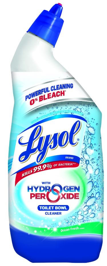 LYSOL® Hydrogen Peroxide Toilet Bowl Cleaner - Cool Spring Breeze (Discontinued Mar. 31, 2020)