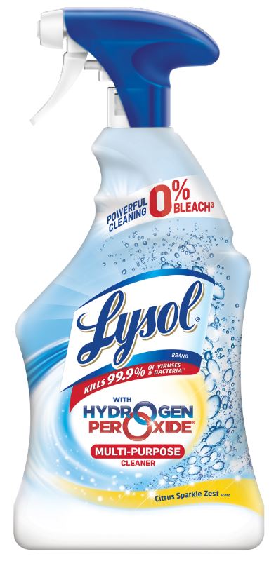 LYSOL Hydrogen Peroxide MultiPurpose Cleaner  Citrus Sparkle Zest