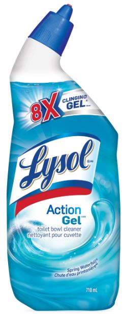 LYSOL® Action Gel Toilet Bowl Cleaner - Spring Waterfall (Canada)