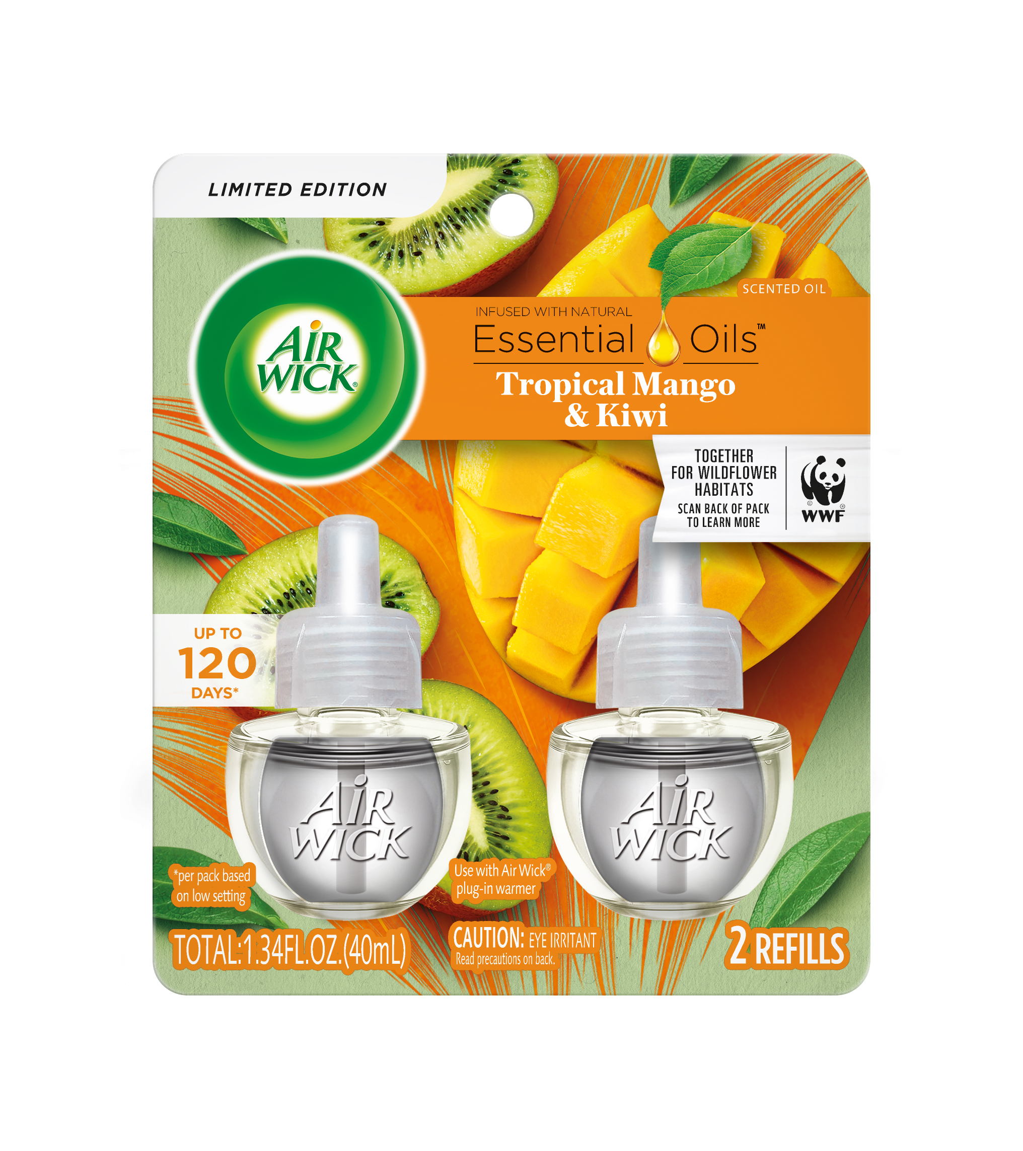 AIR WICK® Scented Oil - Tropical Mango & Kiwi 