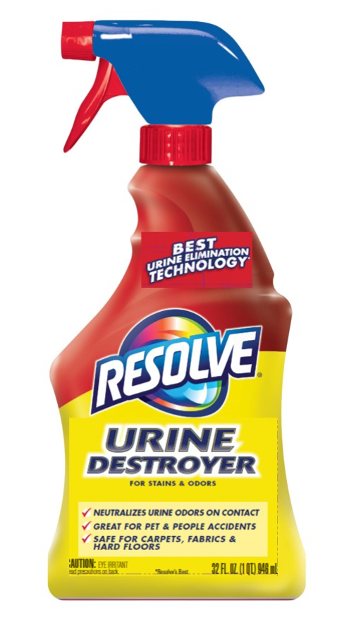 RESOLVE Urine Destroyer  For Stains  Odors