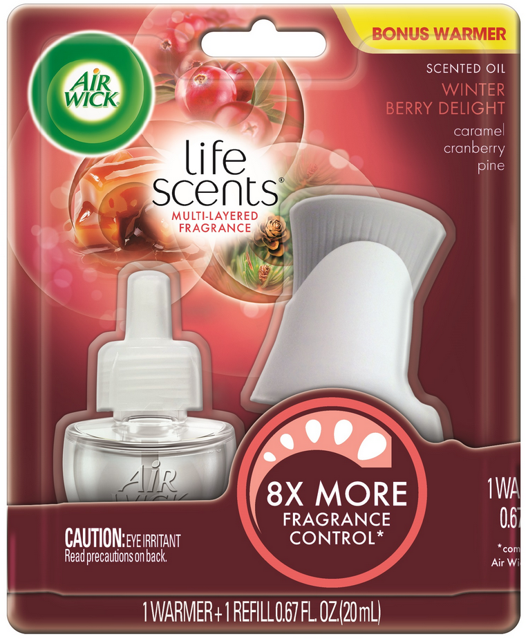 AIR WICK® Scented Oil - Winter Berry Delight - Kit (Discontinued)