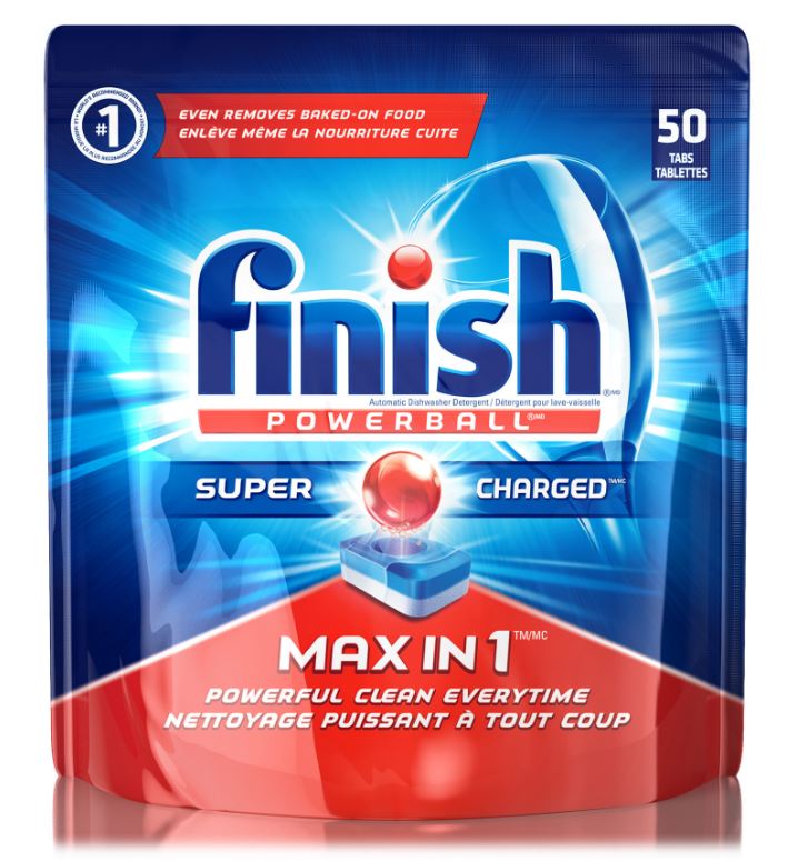 FINISH Powerball Max In 1 Fresh Scent Tablets Canada