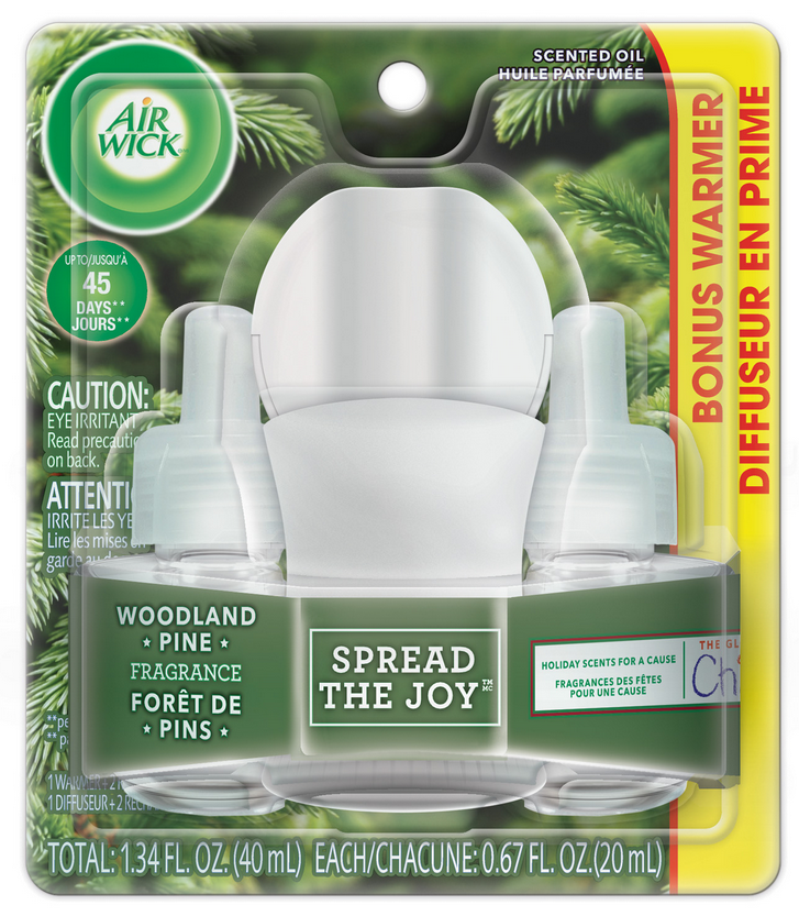 AIR WICK Scented Oil  Woodland Pine Canada Discontinued