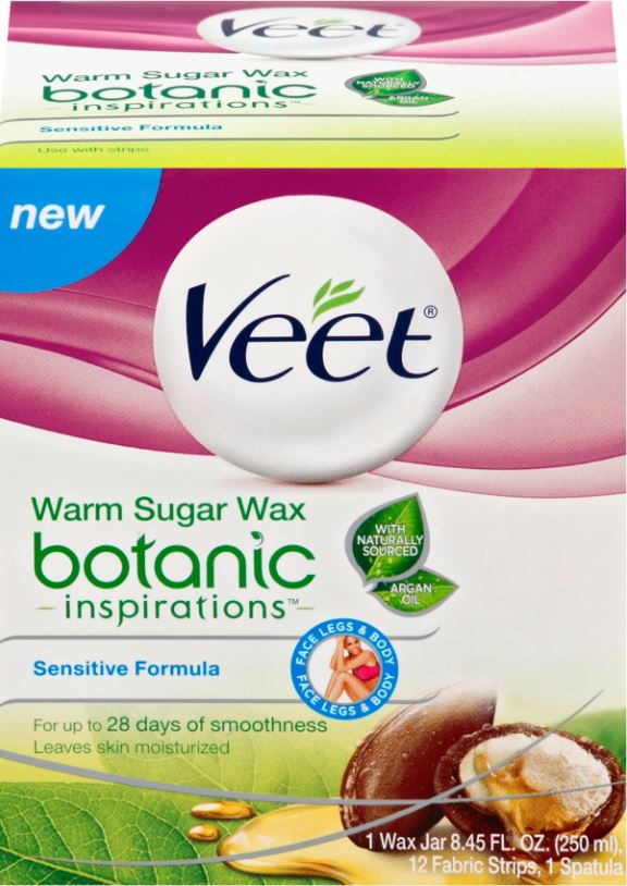VEET® Botanic Inspirations™ Warm Sugar Wax - Sensitive Formula