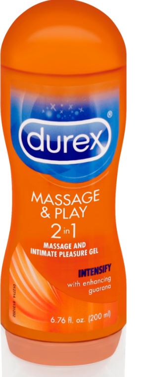 DUREX® Massage & Play - 2 in 1 Massage and Intimate Pleasure Gel - Intensify