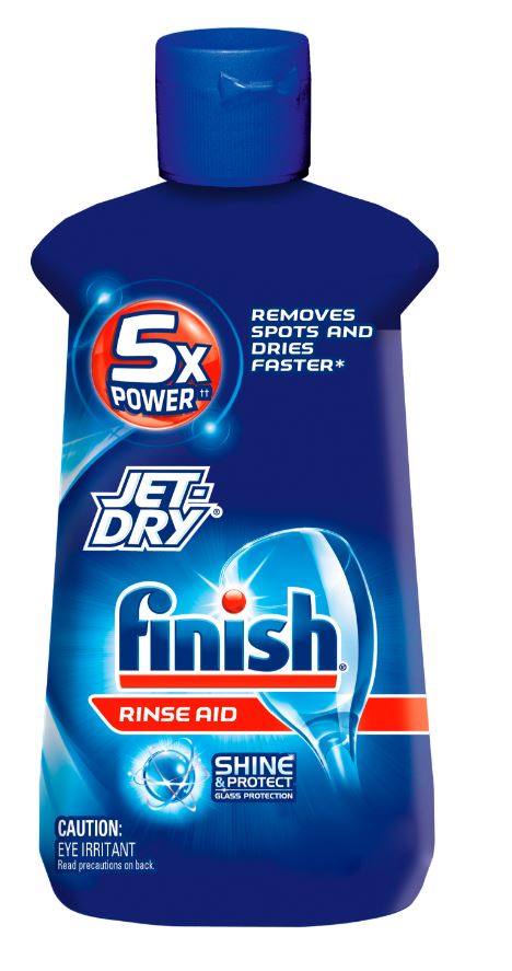  Finish Jet-Dry Rinse Aid, Original, 621ml, Dishwasher