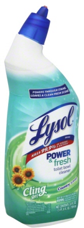 LYSOL® POWER & FRESH Cling Gel Toilet Bowl Cleaner - Country Scent