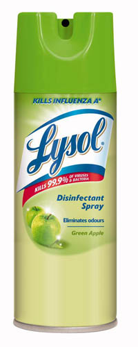 LYSOL Disinfectant Spray  Green Apple Canada Discontinued March 2023