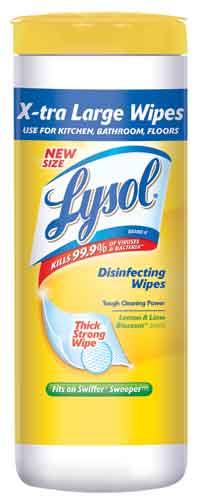 LYSOL Disinfecting Wipes XL  Lemon  Lime Blossom Discontinued