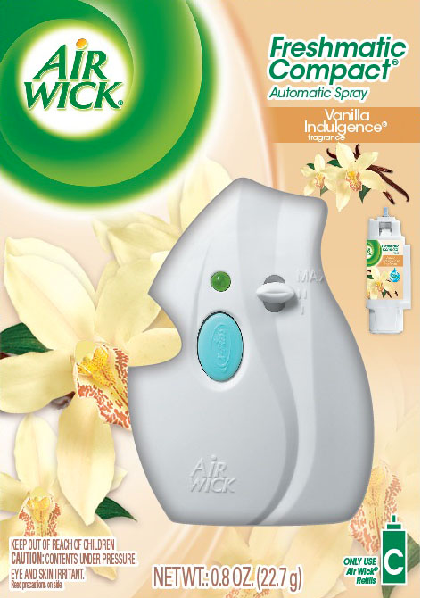 AIR WICK FRESHMATIC Compact  Vanilla Indulgence  Kit Discontinued