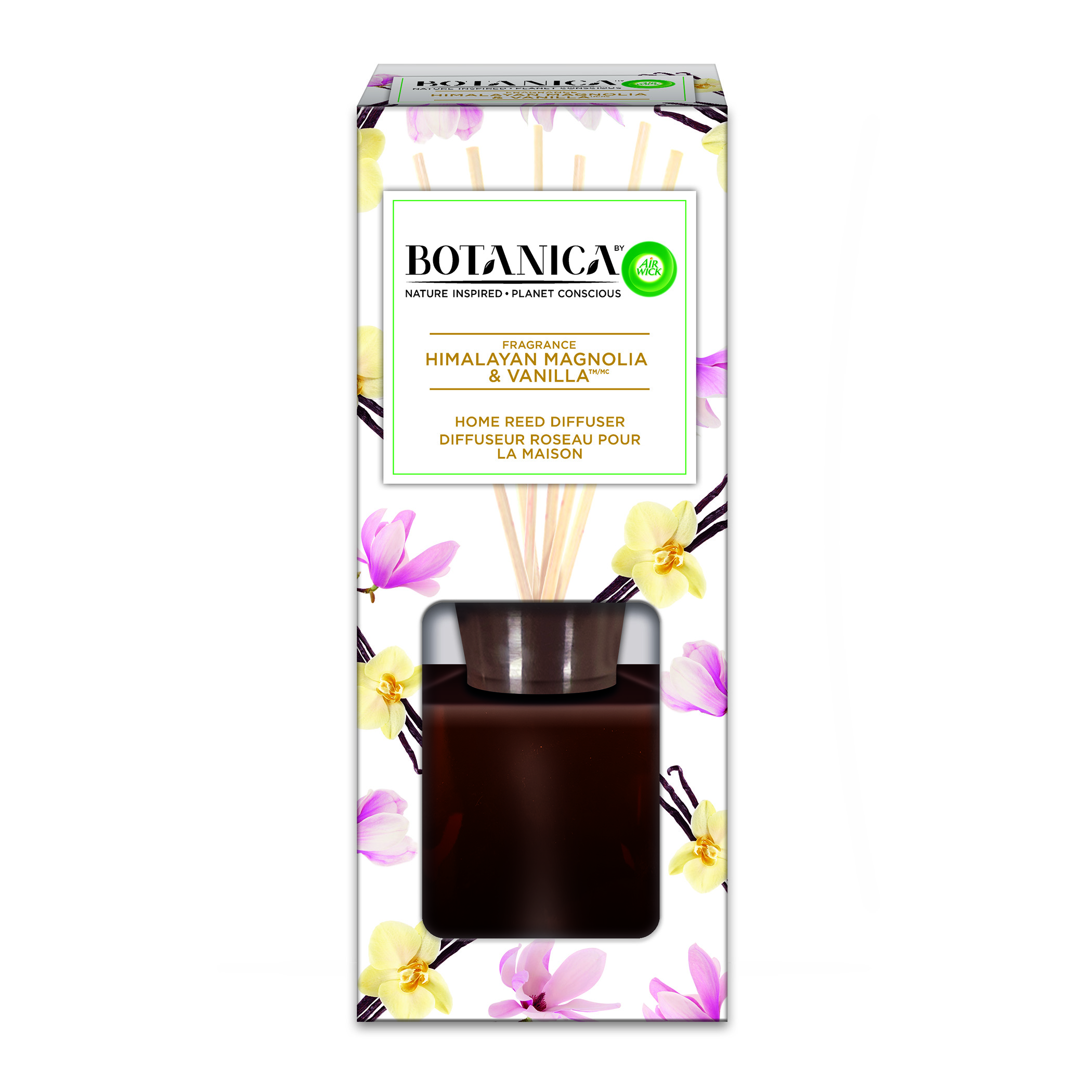 AIR WICK® Botanica Home Reed Diffuser - Vanilla & Himalayan Magnolia (Canada)