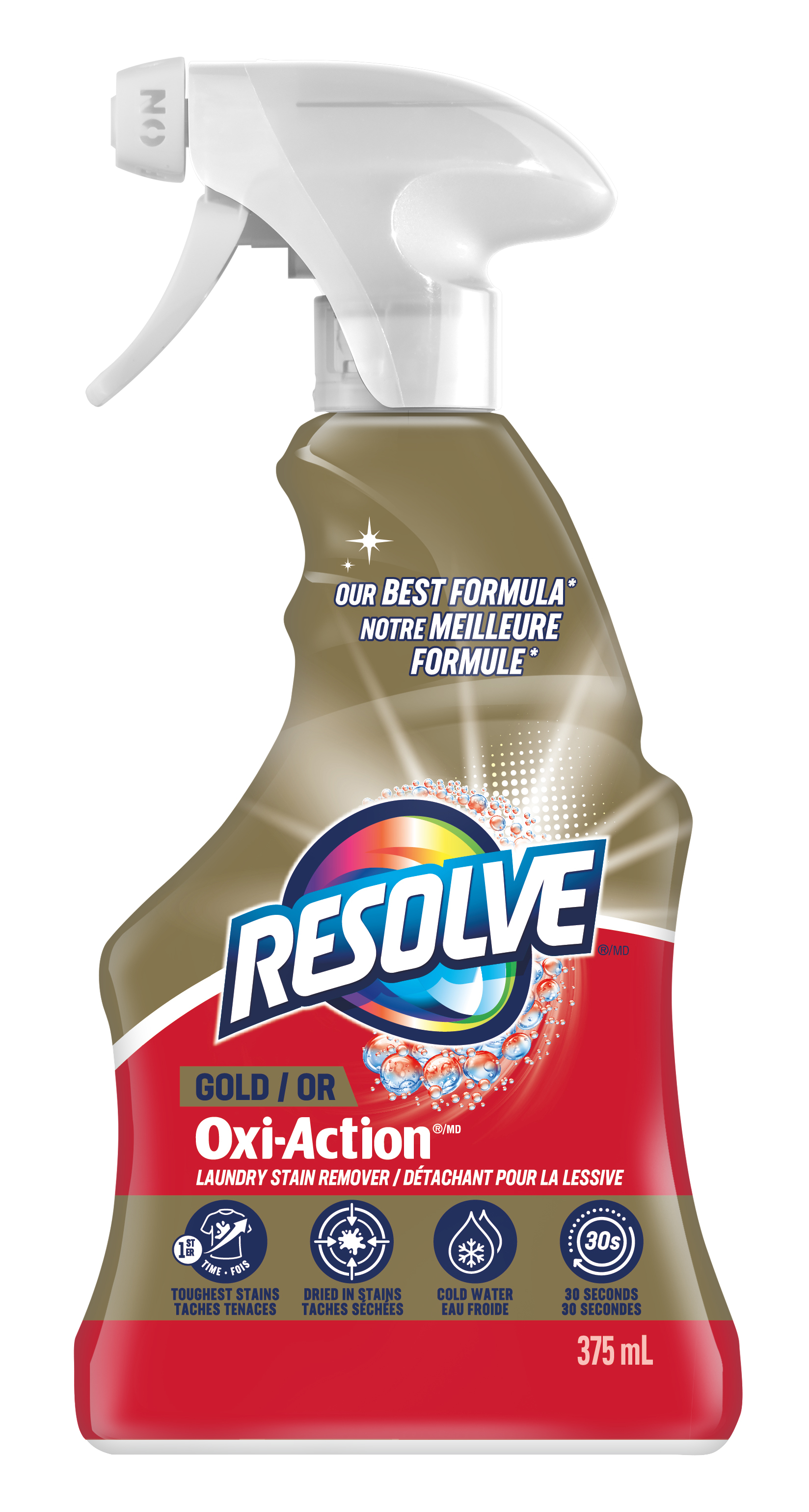 RESOLVE PRETREAT  Gold OxiAction Trigger Canada