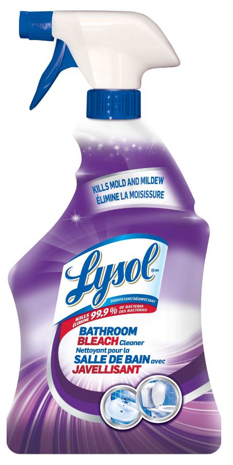 LYSOL Disinfectant Bathroom Bleach Cleaner Canada
