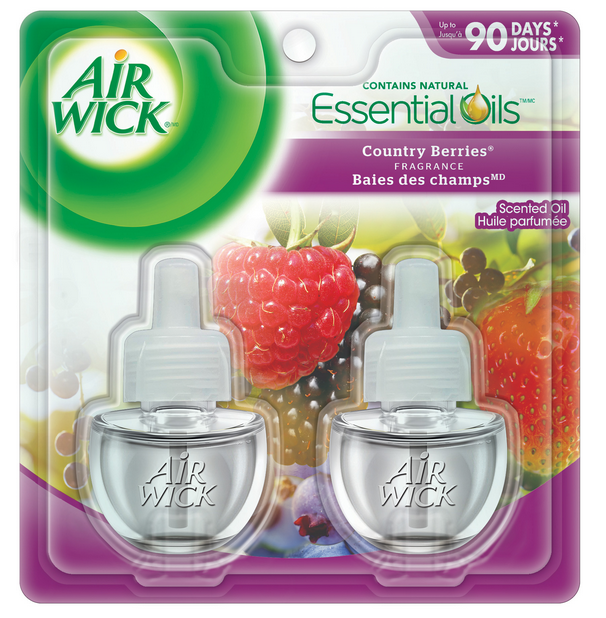 AIR WICK Scented Oil  Country Berries Canada Discontinued