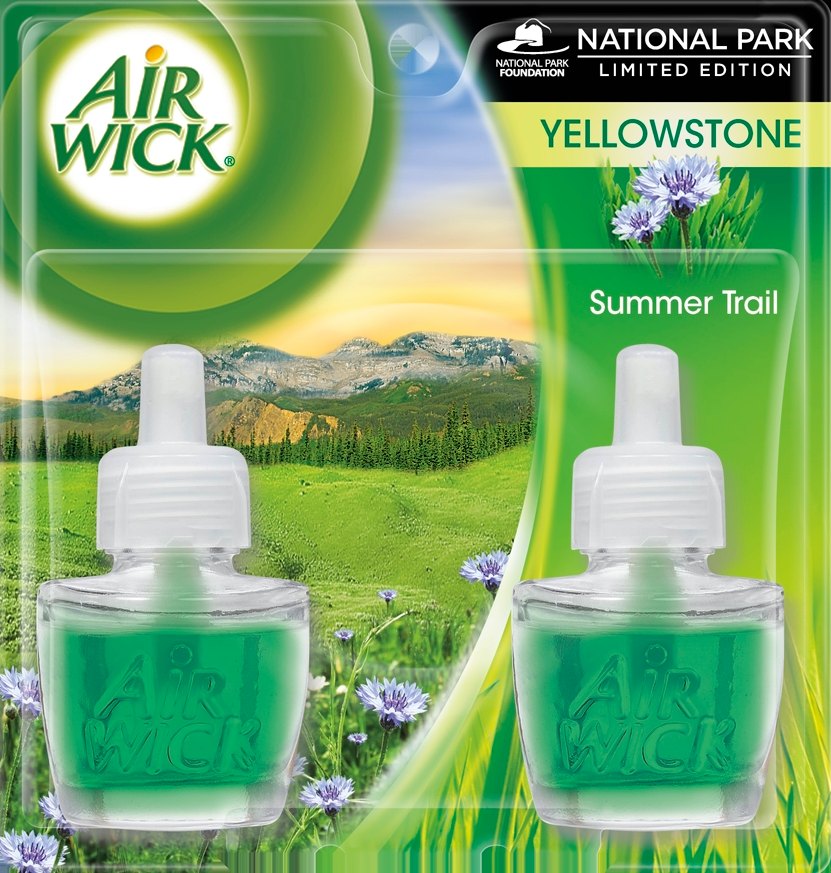 AIR WICK Scented Oil  Yellowstone National Parks  Kit Discontinued