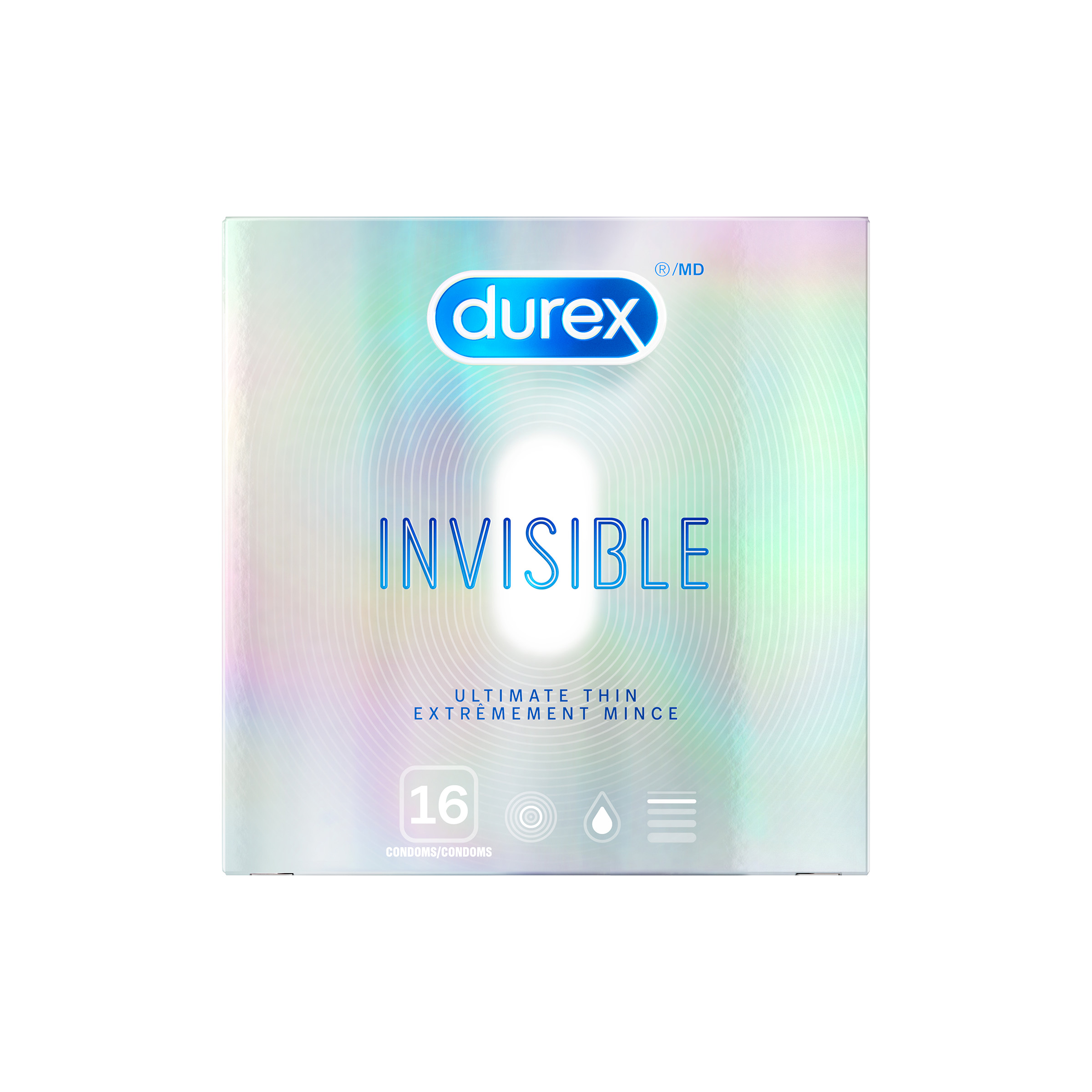 DUREX® Invisible™ Ultimate Thin Condoms (Canada)