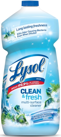 LYSOL Clean  Fresh MultiSurface Cleaner  Waterfall Splash  Mineral Essence Discontinued