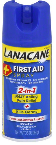 LANACANE® First Aid Spray